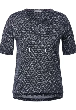 Shirt Mit Rhombus Print