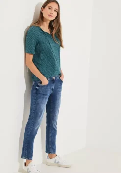 Shirt Mit Rhombus Print
