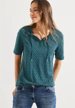 Shirt Mit Rhombus Print