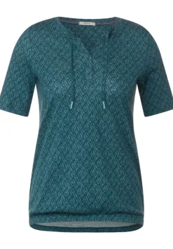 Shirt Mit Rhombus Print