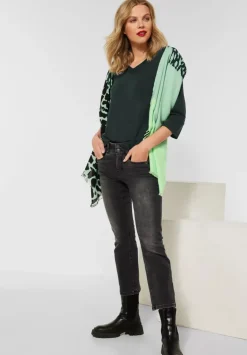 Shirt Mit Rippausschnitt