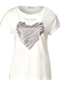 Shirt Mit Schimmerprint