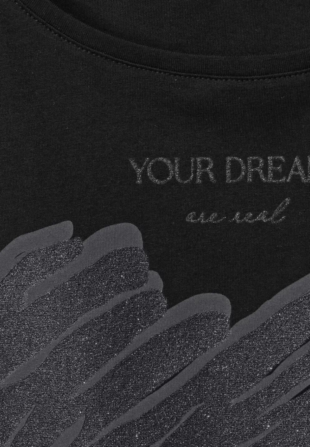 Shirt Mit Schimmerprint