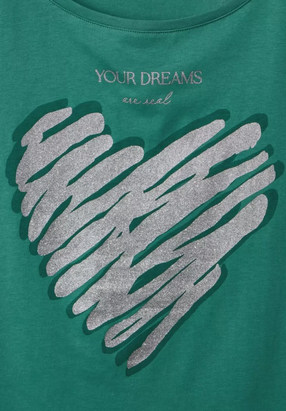 Shirt Mit Schimmerprint