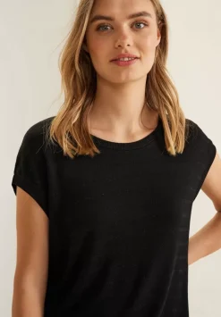 Shirt Mit Schimmer-Streifen