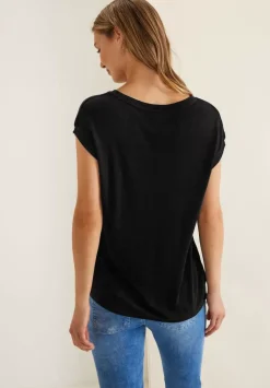 Shirt Mit Schimmer-Streifen