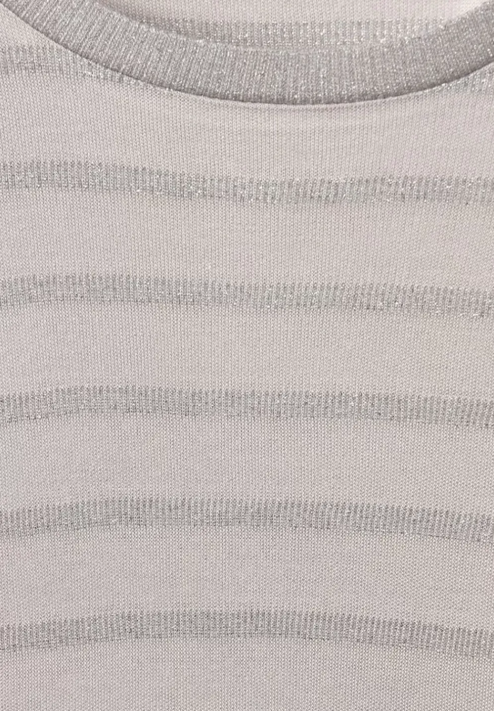 Shirt Mit Schimmer-Streifen