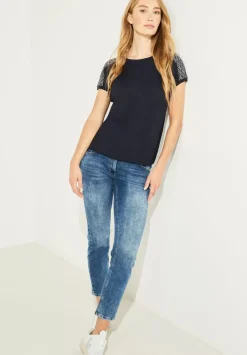 Shirt Mit Schulterprint