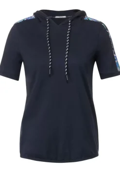 Shirt Mit Schulterprint