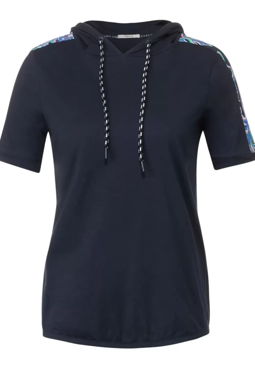 Shirt Mit Schulterprint