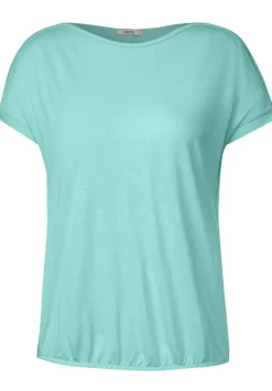 Shirt Mit Schulterschlitz