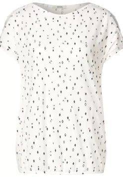 Shirt Mit Schulterschlitz