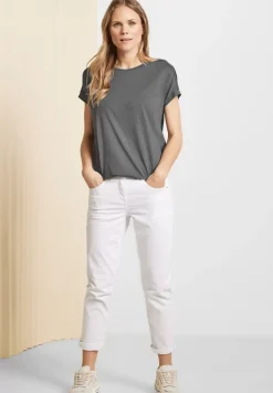 Shirt Mit Schulterschlitz