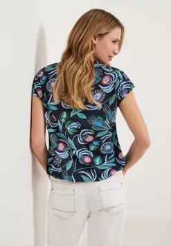 Shirt Mit Smock Schultern