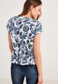 Shirt Mit Smock Schultern
