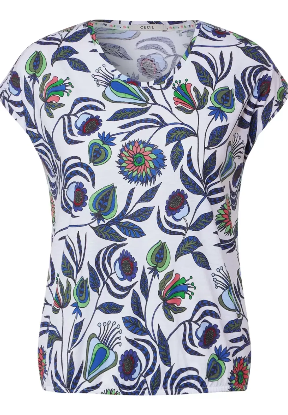 Shirt Mit Smock Schultern