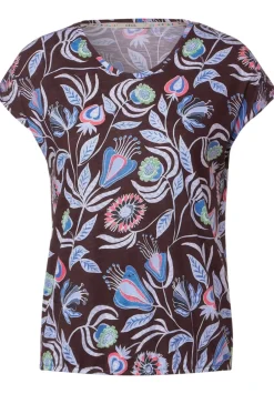 Shirt Mit Smock Schultern