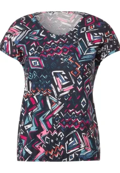 Shirt Mit Smock Schultern