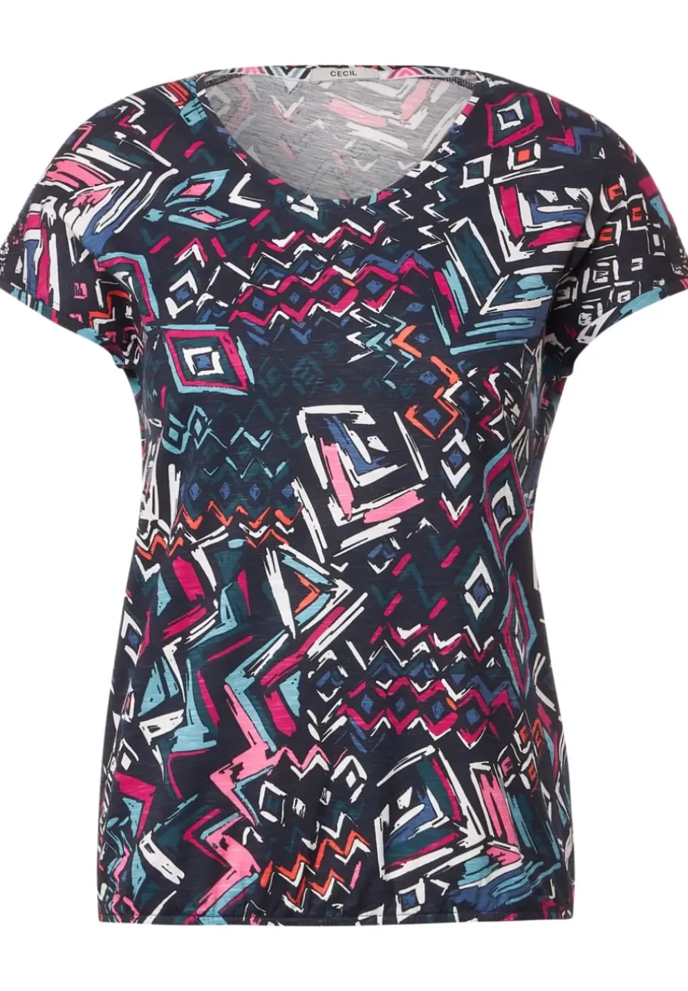 Shirt Mit Smock Schultern