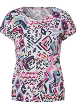 Shirt Mit Smock Schultern