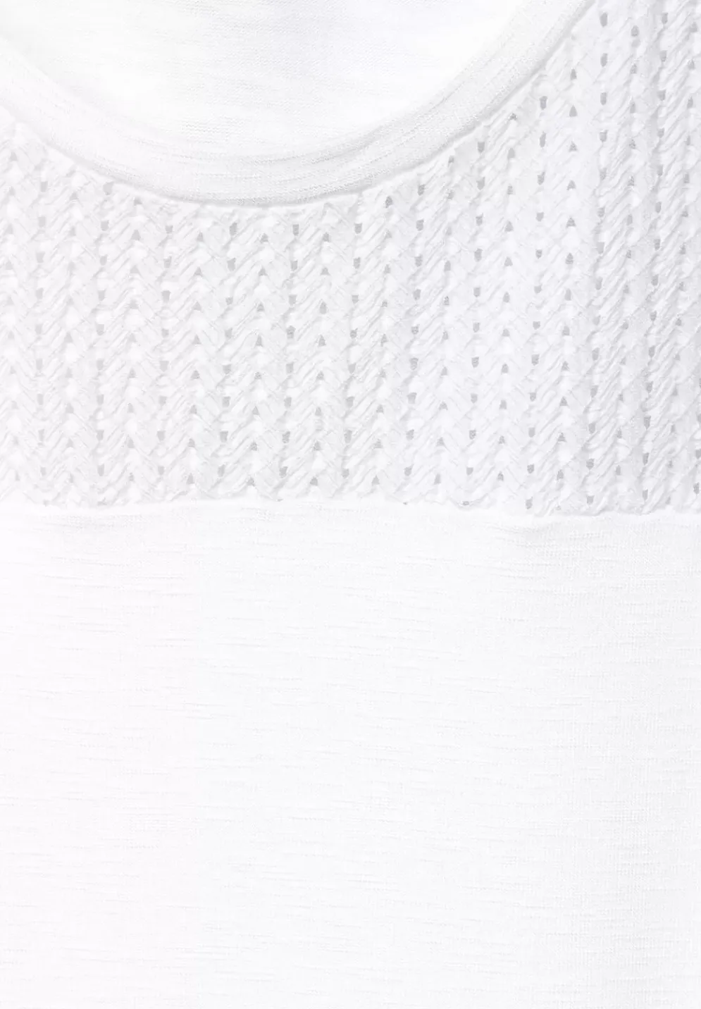 Shirt Mit Spitzendetail