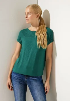 Shirt Mit Spitzendetail