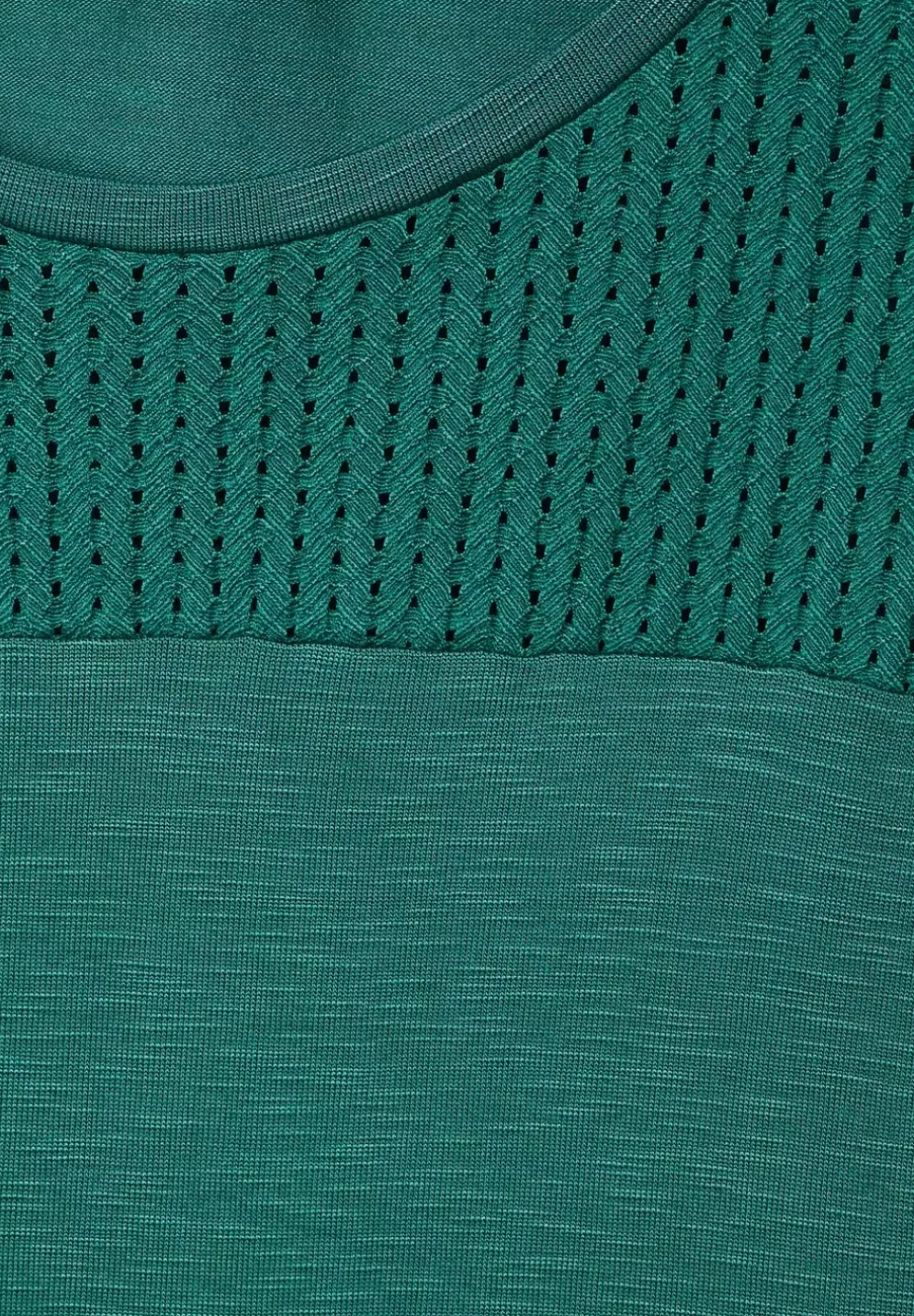 Shirt Mit Spitzendetail