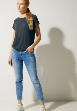 Shirt Mit Spitzendetail