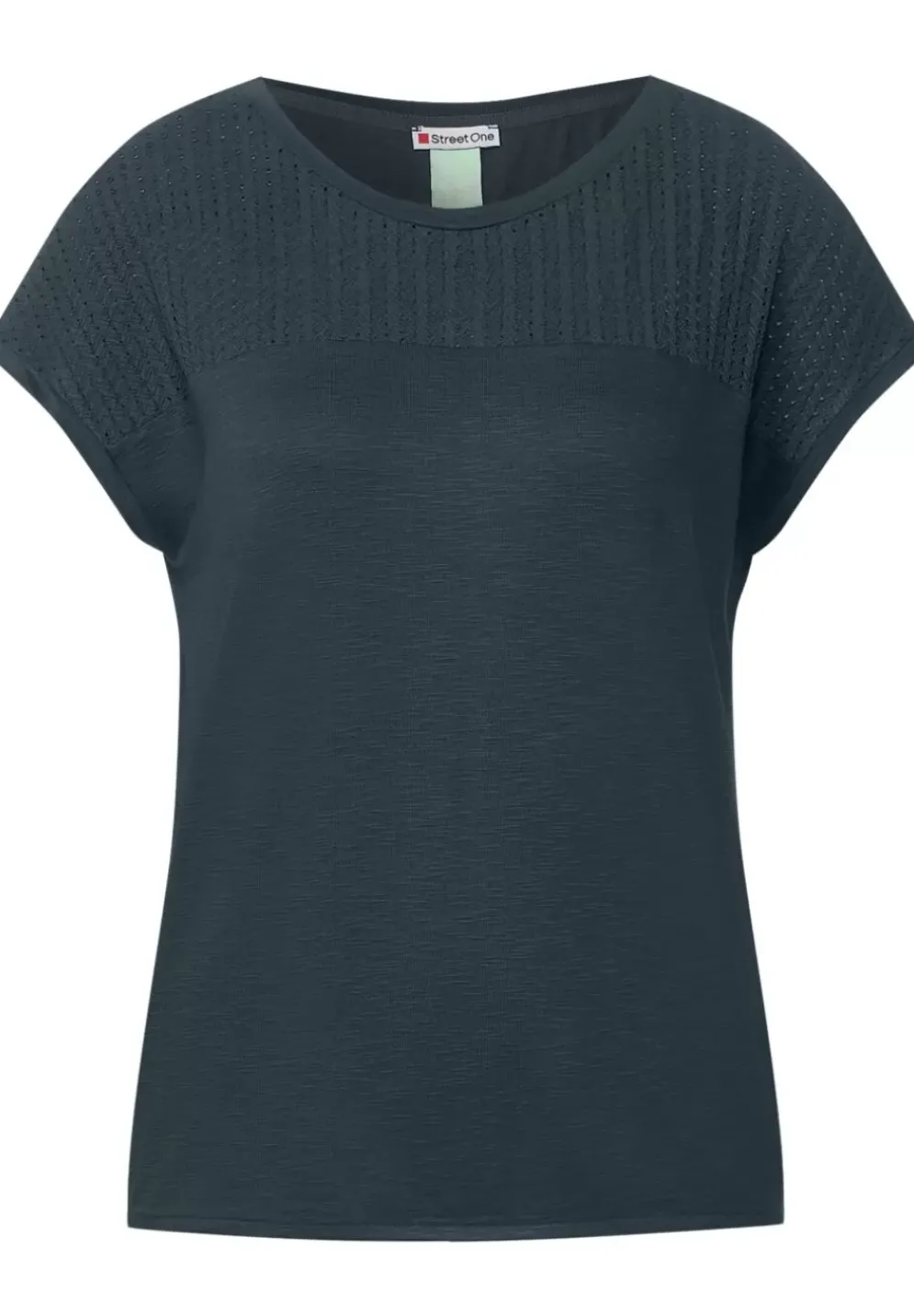 Shirt Mit Spitzendetail