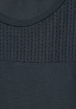 Shirt Mit Spitzendetail