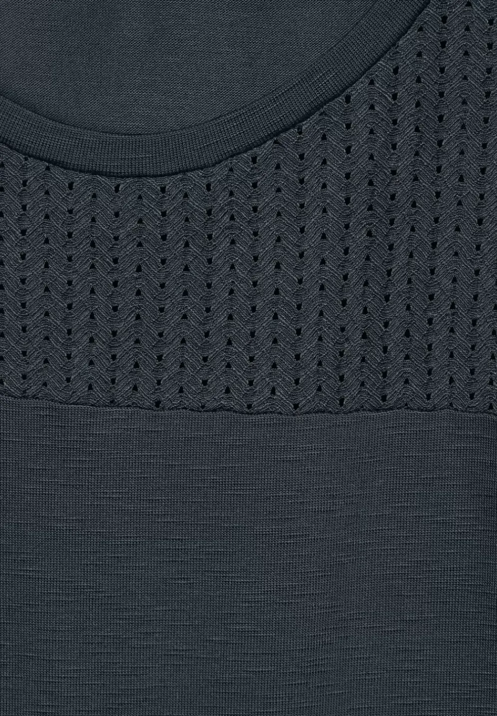 Shirt Mit Spitzendetail