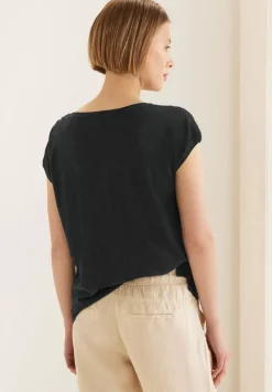 Shirt Mit Spitzeneinsatz