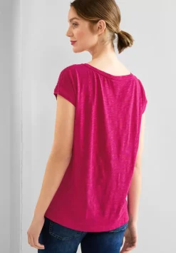 Shirt Mit Spitzeneinsatz