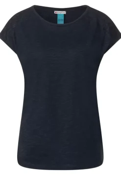 Shirt Mit Spitzeneinsatz