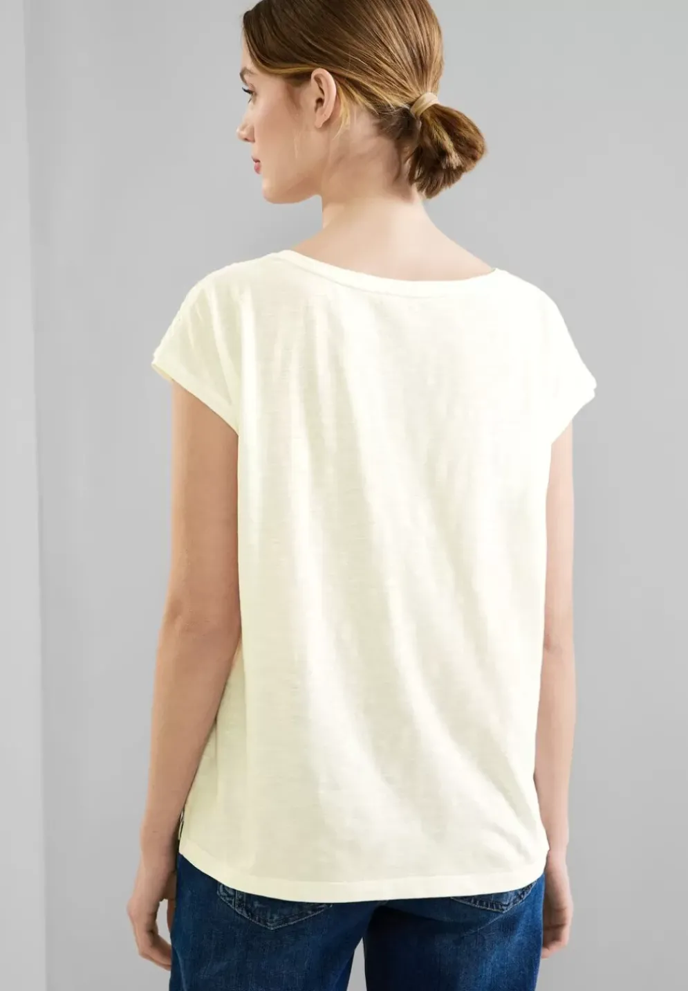 Shirt Mit Spitzeneinsatz