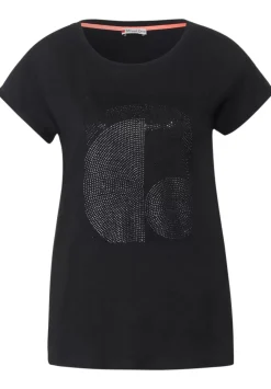 Shirt Mit Steinchen Artwork