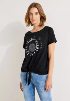 Shirt Mit Steinchen Print