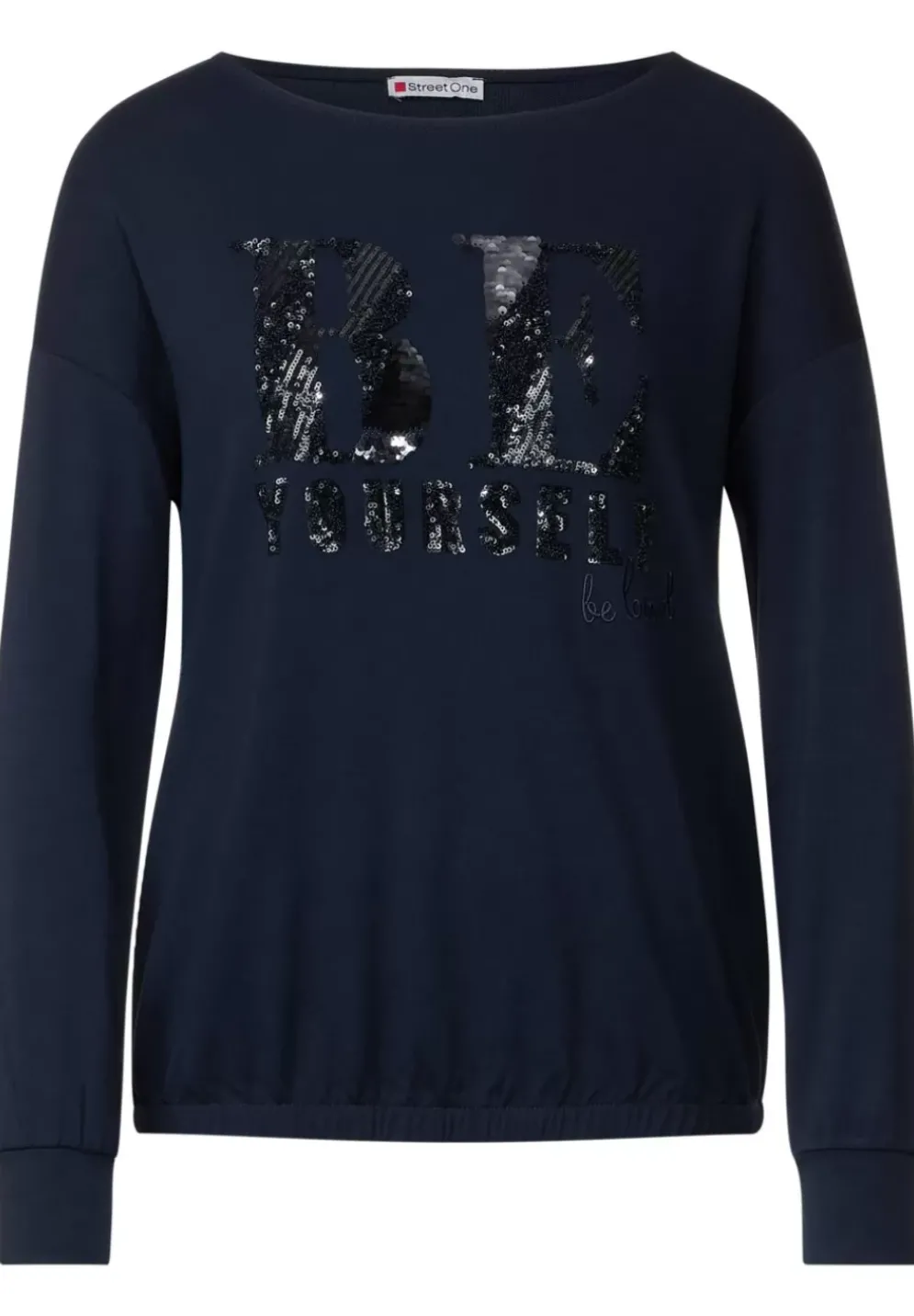 Shirt Mit Steinchenwording