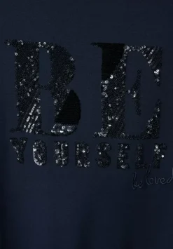 Shirt Mit Steinchenwording