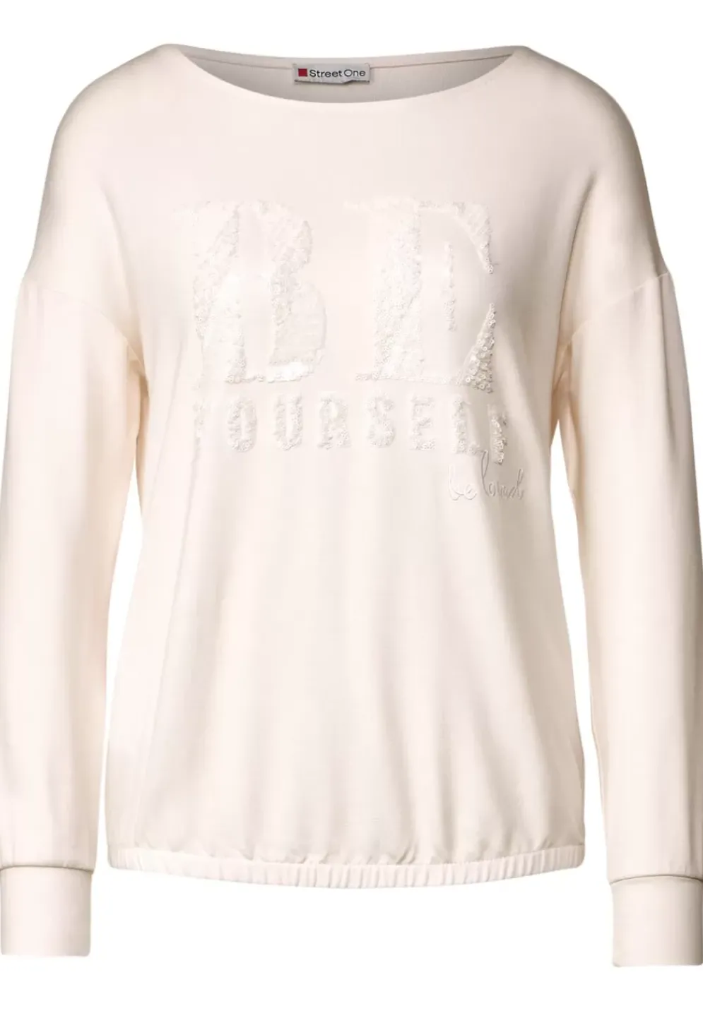 Shirt Mit Steinchenwording