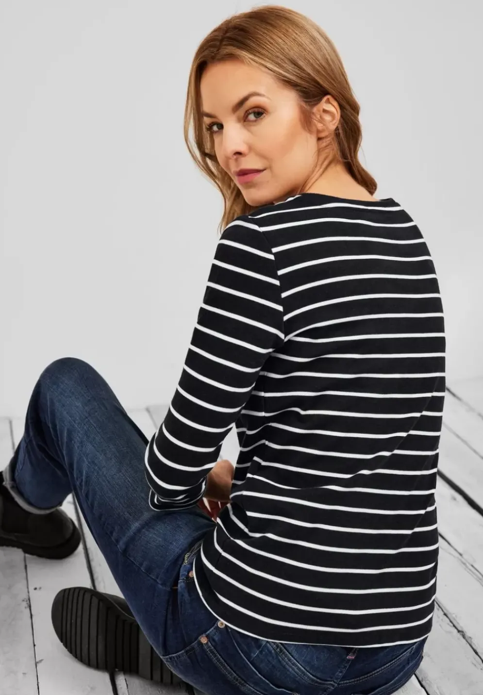 Shirt Mit Streifenmuster