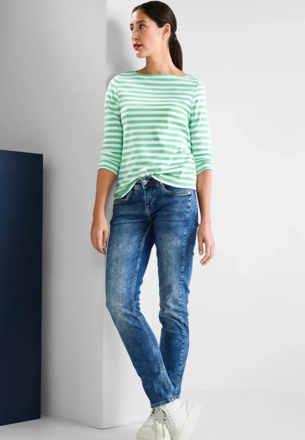 Shirt Mit Streifenmuster