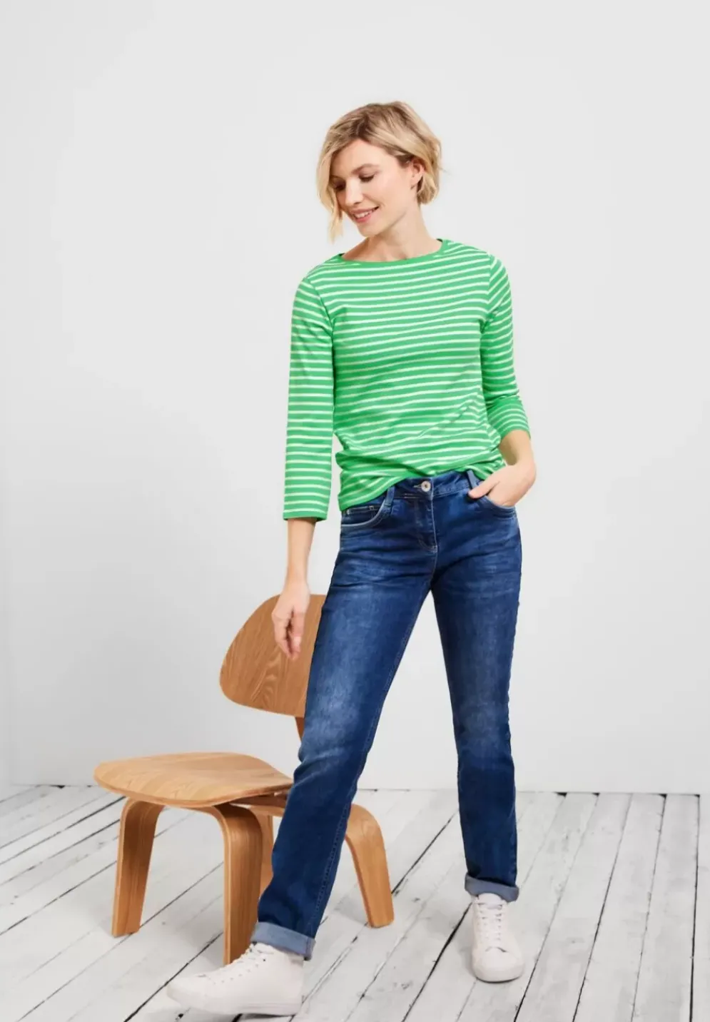 Shirt Mit Streifenmuster