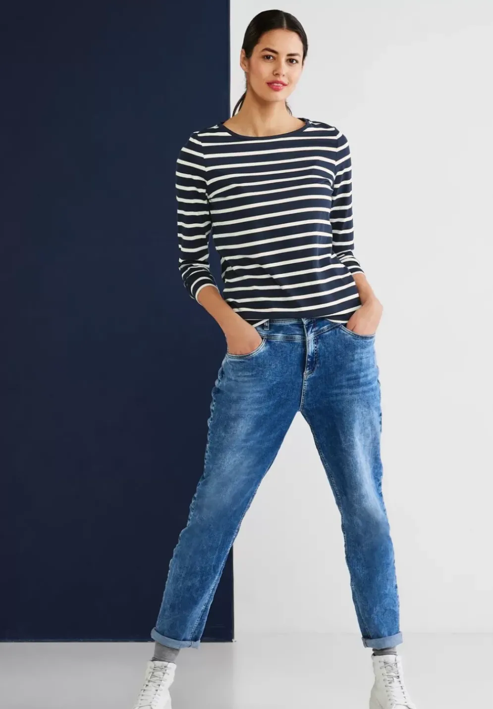 Shirt Mit Streifenmuster