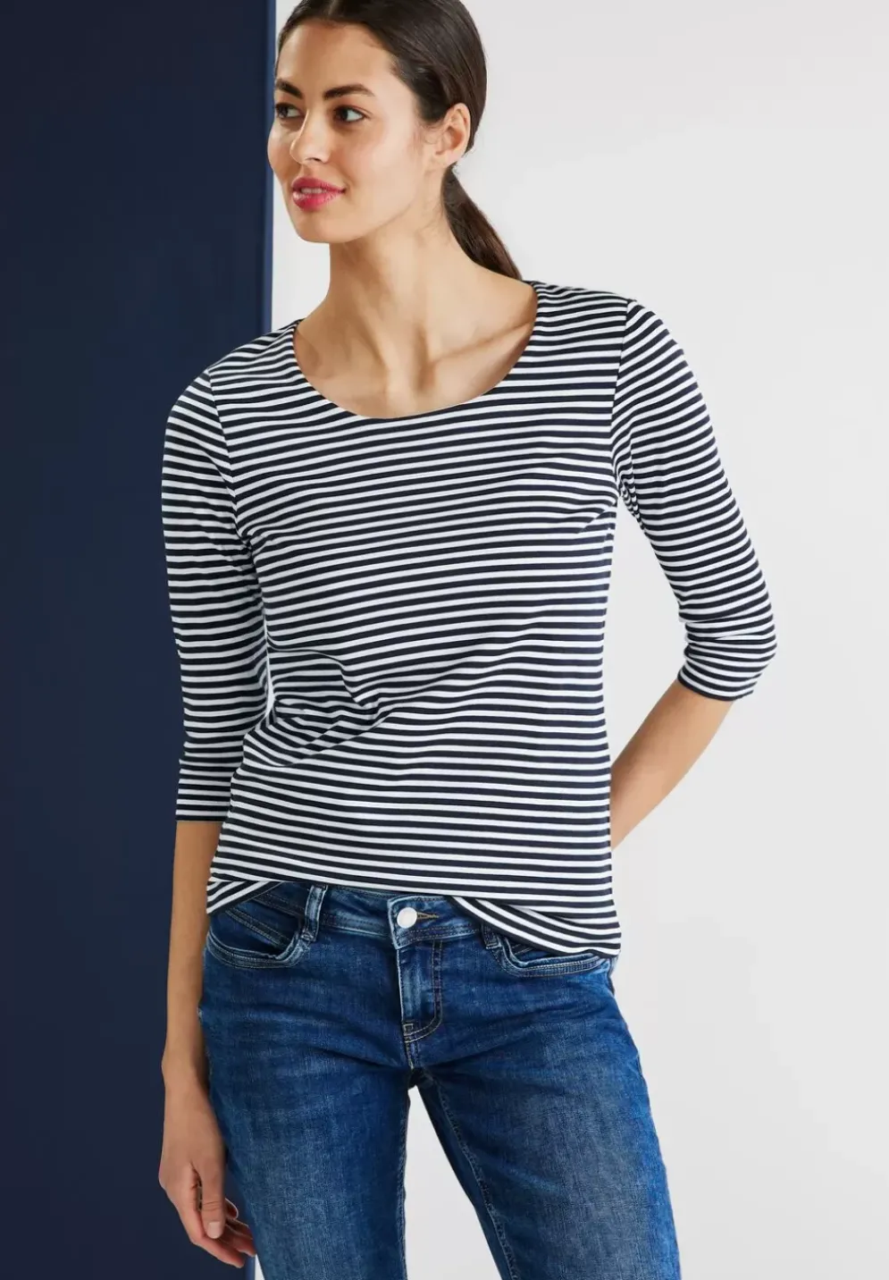 Shirt Mit Streifenmuster