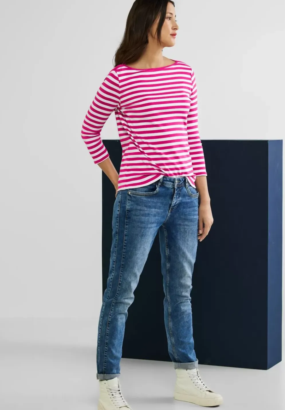 Shirt Mit Streifenmuster