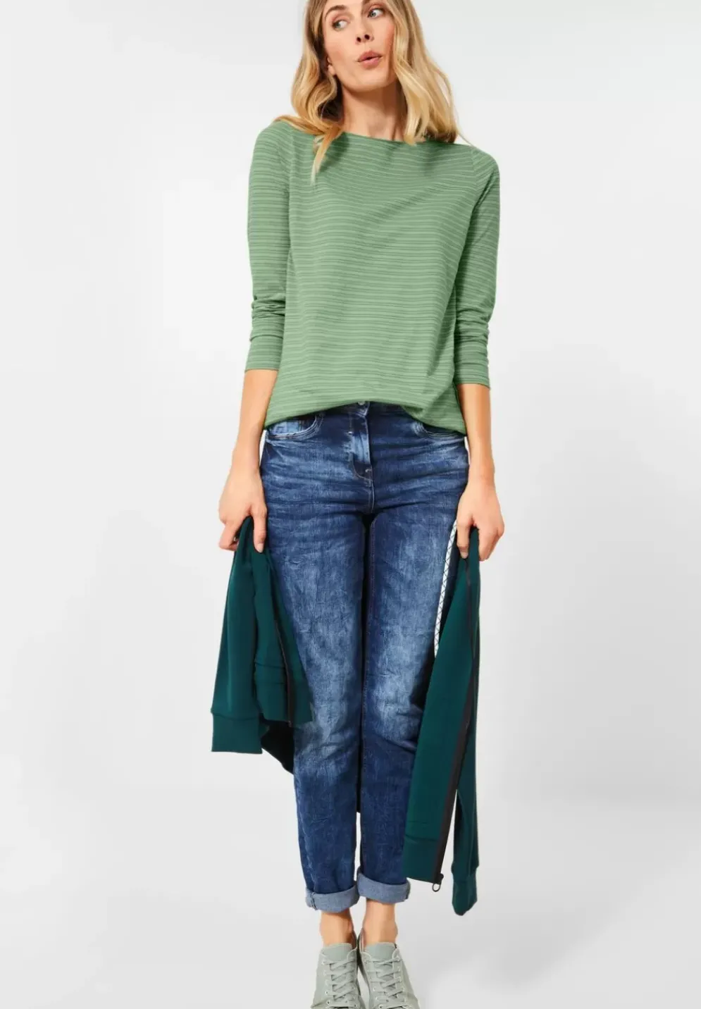 Shirt Mit Streifenmuster
