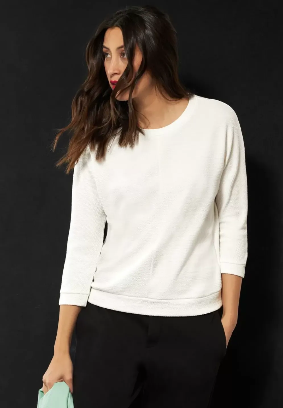 Shirt Mit Struktur