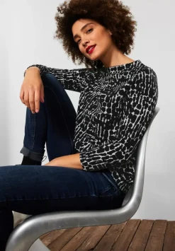 Shirt Mit Struktur Dessin