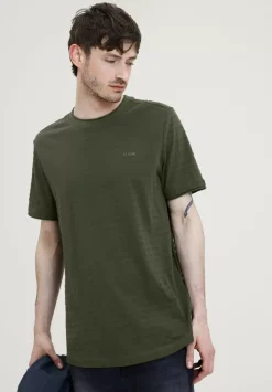 Shirt Mit Struktur Streifen